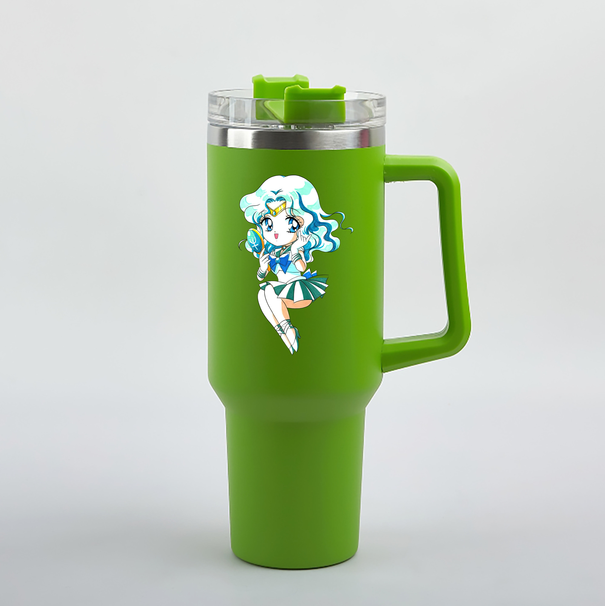 （画像用） 美少女戦士セーラームーン 海王 みちる（かいおう みちる） Sailor Moon Kaiou Michiru 1200mL車用タンブラー（カラープリント）